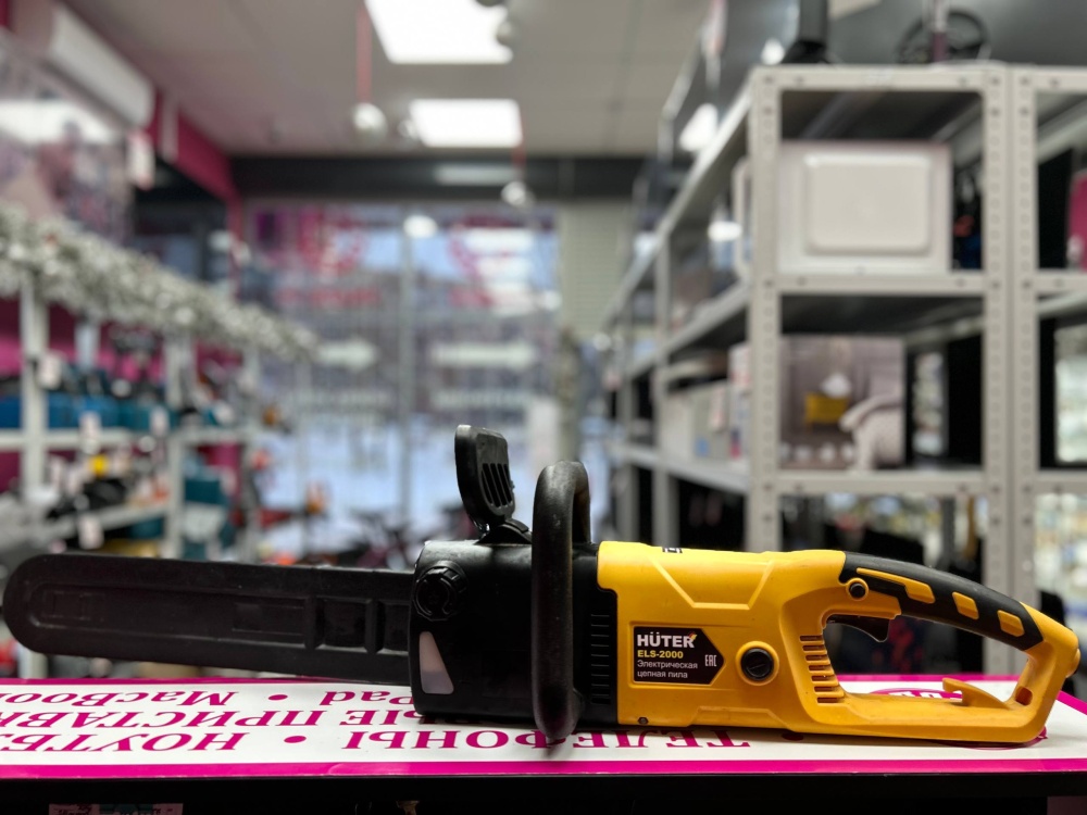 Цепная электропила HUTER 2000