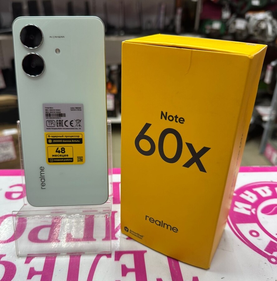 Смартфон Realme Note 60 X  3/64ГБ