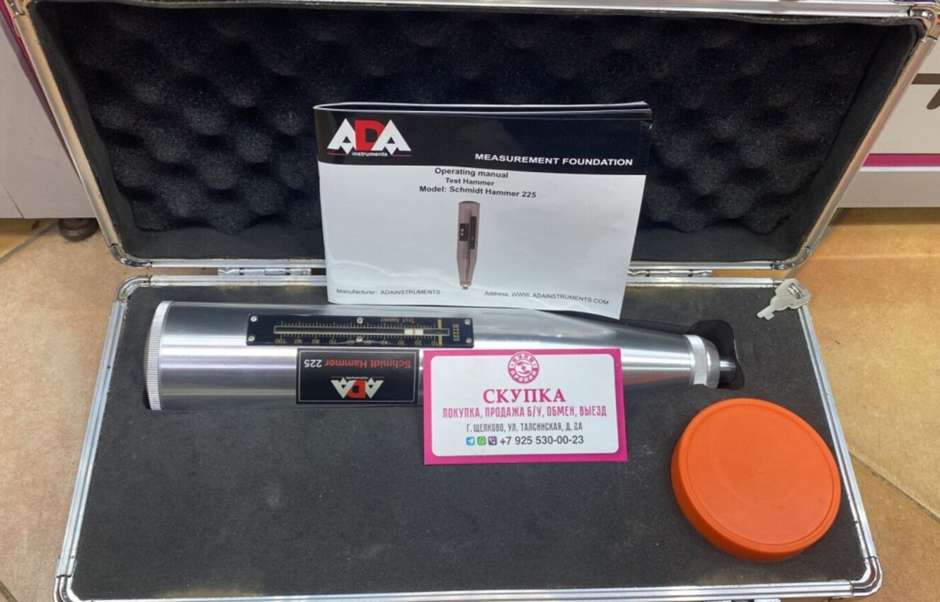 Склерометр ADA Schmidt Hammer