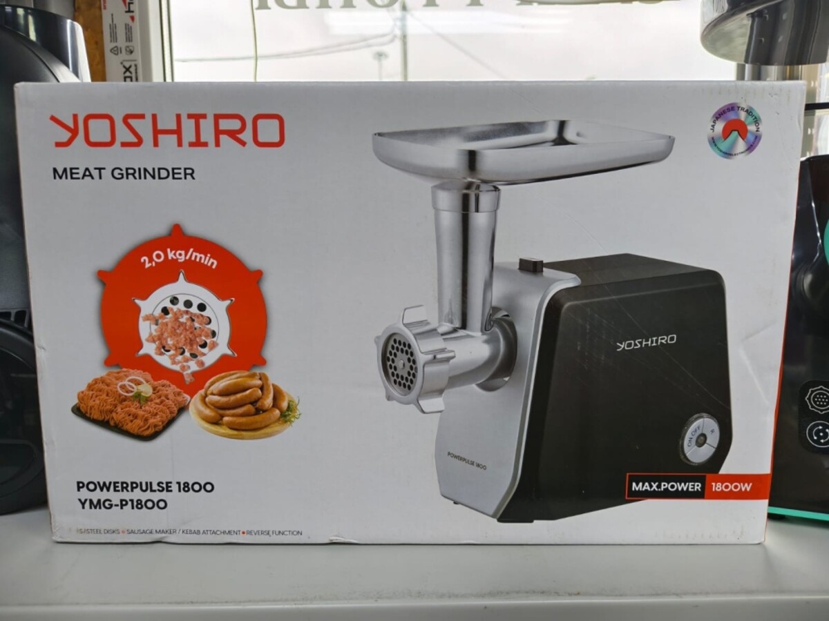 Мясорубка yoshiro YMG-P1800