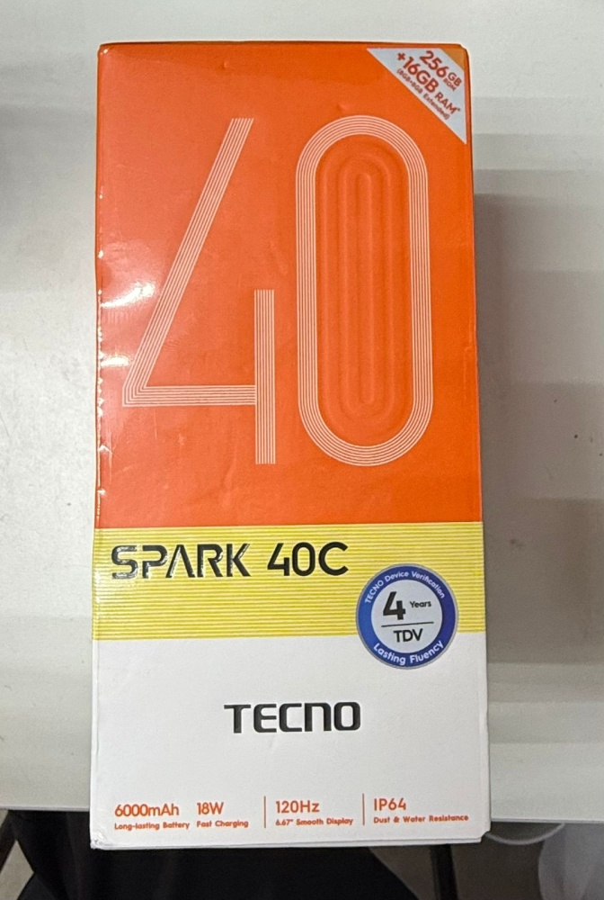 Мобильный телефон Tecno SPARK 40C 256 GB
