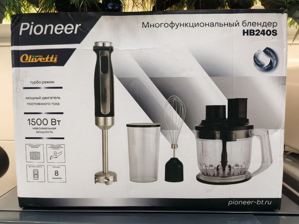 Блендер многофункциональный Pioneer hb240s