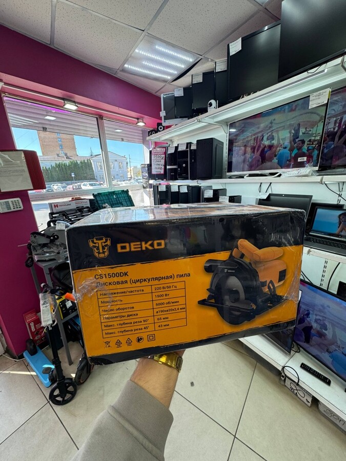 Циркулярная пила Deko