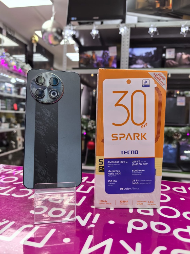 Мобильный телефон Tecno spark 30 pro 8|256