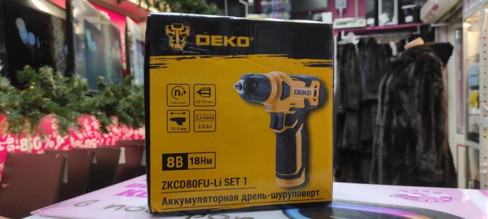 Шуруповерт Deko