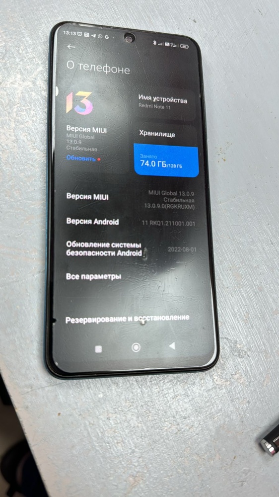 Смартфон Xiaomi Redmi note 11 128Gb