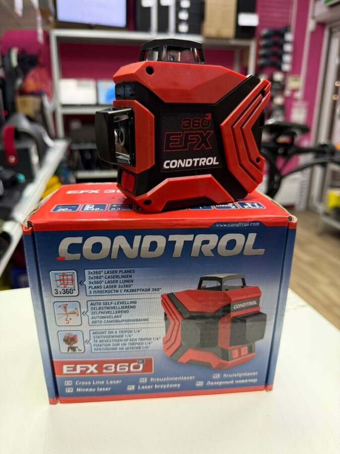 Лазерный уровень CONDTROL EFX 360