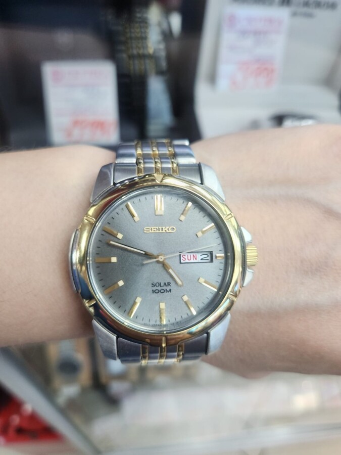 Часы SEIKO SOLAR  100m