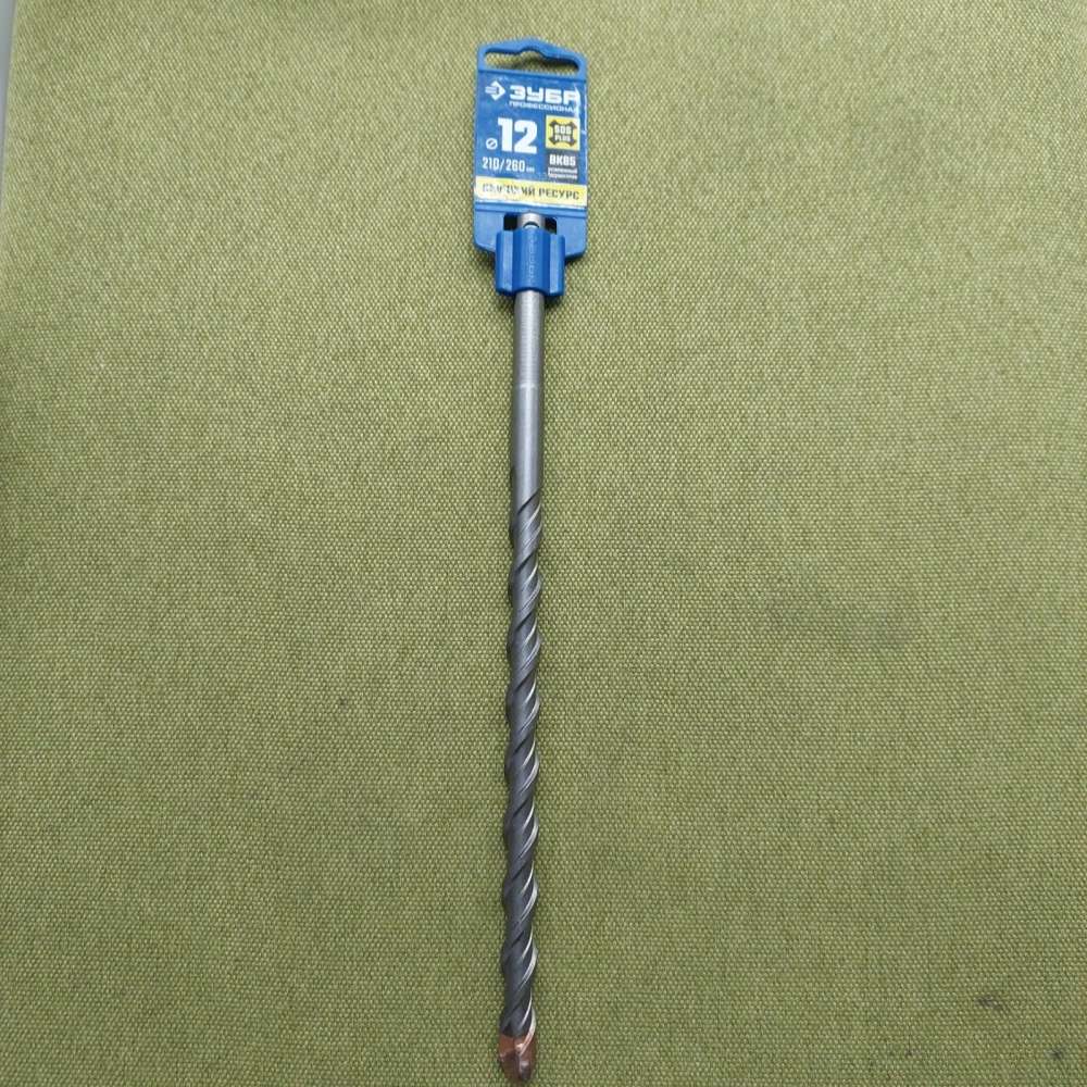 Бур SDS-plus Зубр Профессионал 12х210х260 мм