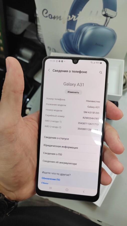 Смартфон Samsung A31