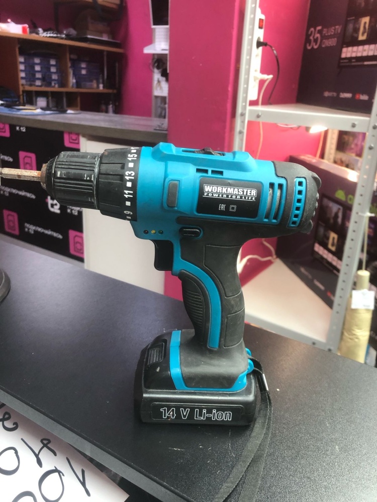Шуруповерт WorkMaster