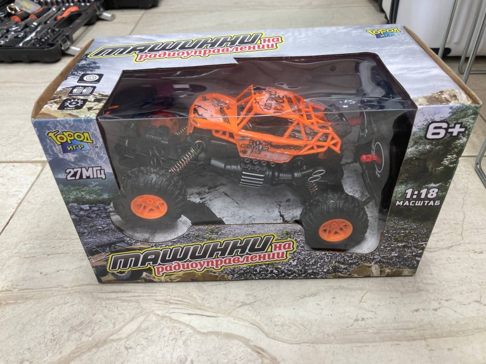 Игрушка Внедорожник оранжевый