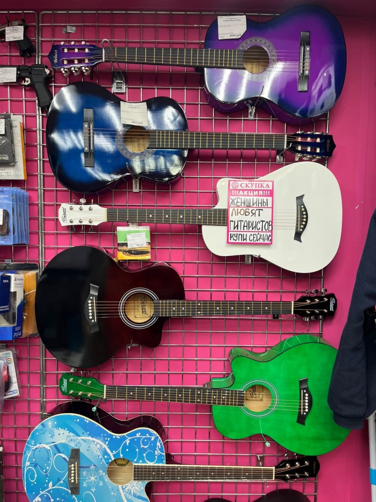 Гитара Акустическая 6 струн