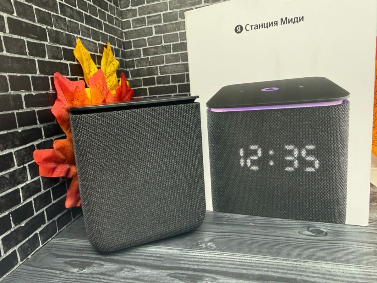 Акустика Яндекс-станция Алиса Миди