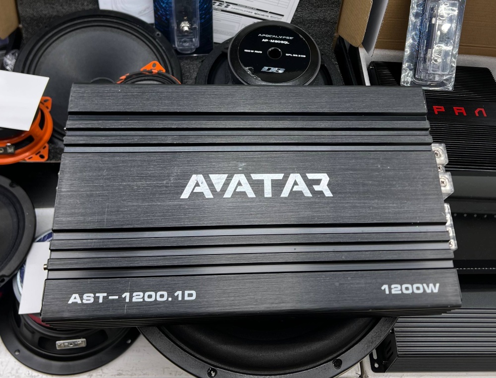 Автоусилитель др марка AVATAR AST-1200.1D