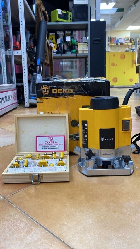 Фрезер DEKO DKR1600E+RBS12