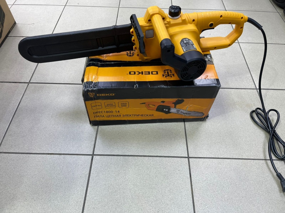Цепная электропила Deko dkec-14