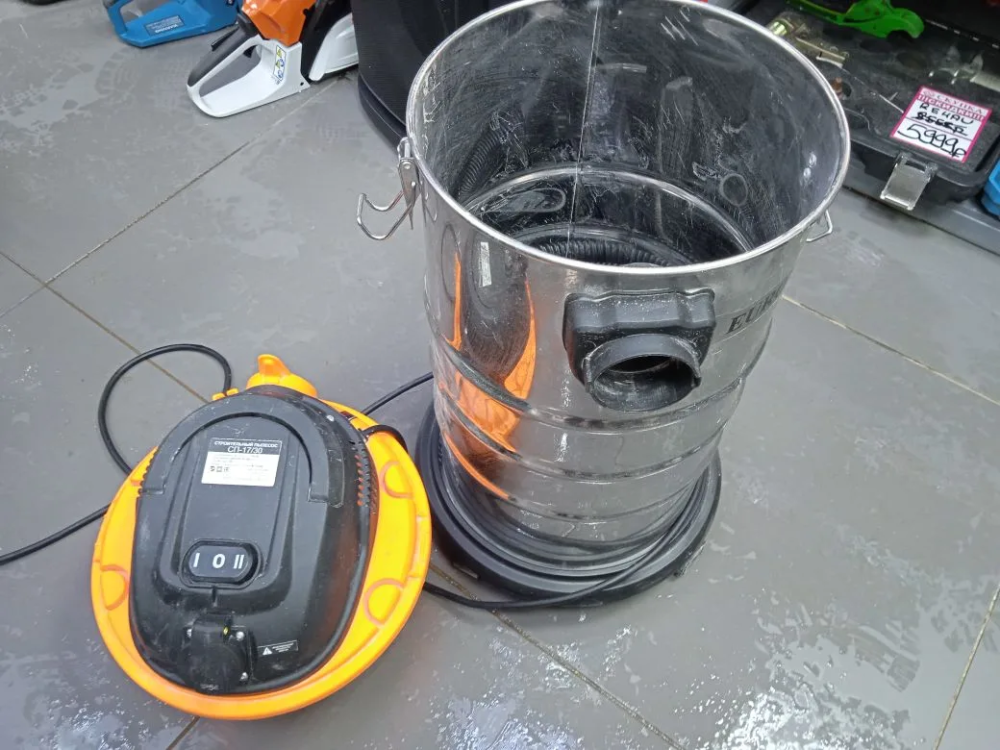 Пылесос строительный eurolux  сп-17/30