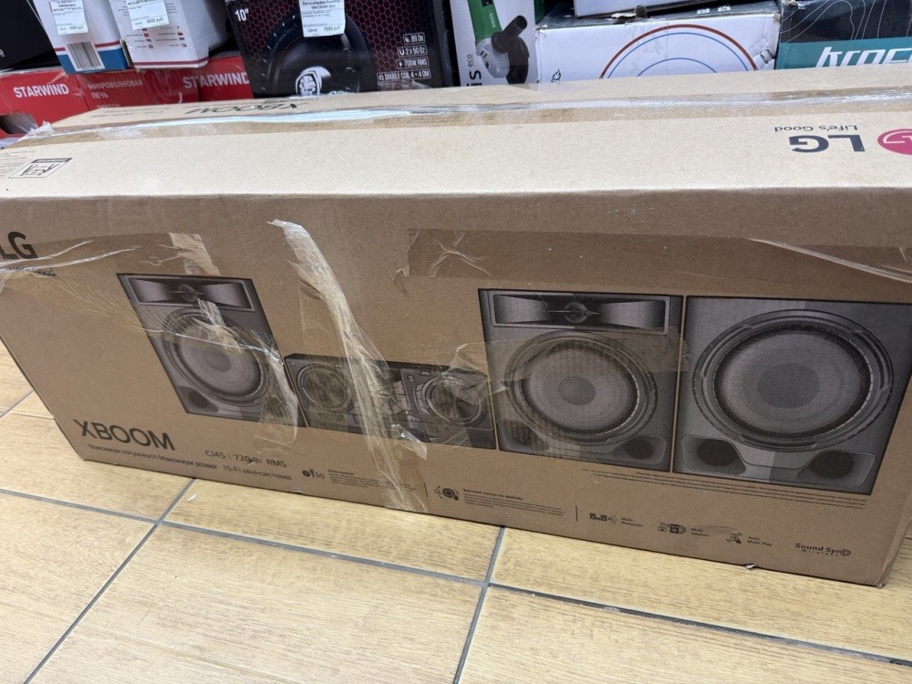 Музыкальный центр LG XBOOM CJ45