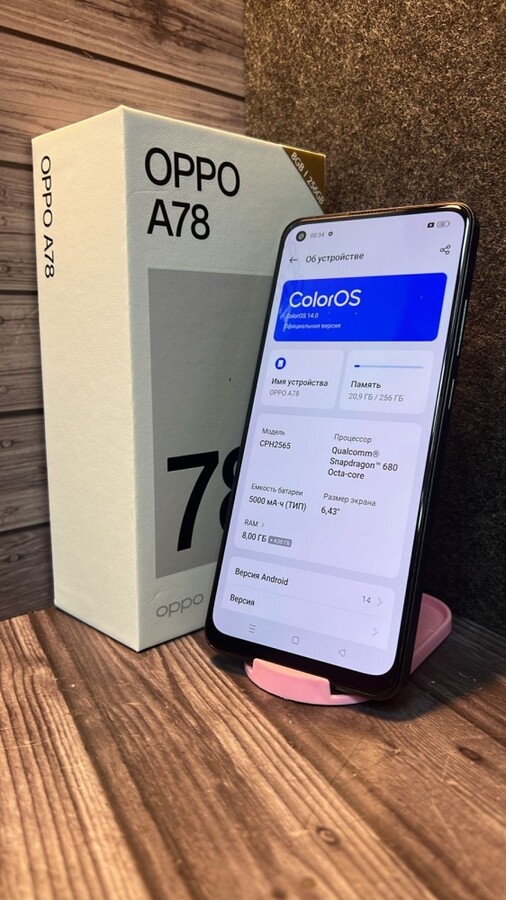 Смартфон Oppo A78 8/256