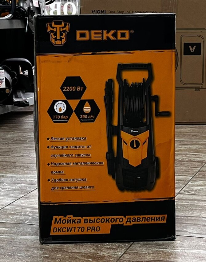 Мойка высокого давления DEKO DKCW170 PRO