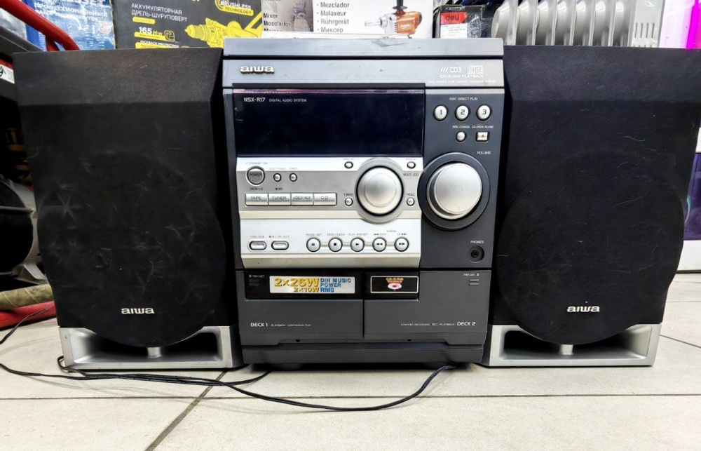 Музыкальный центр др марка AIWA