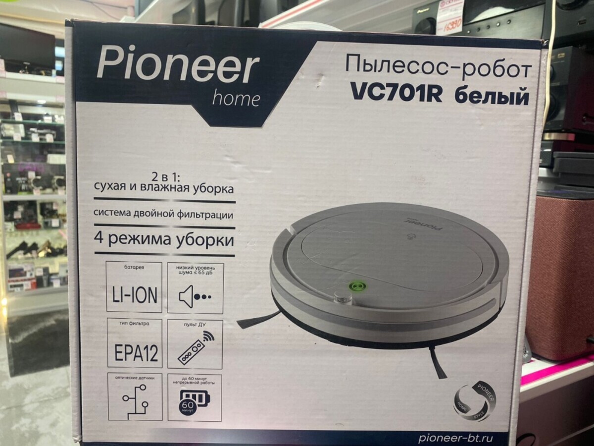 Робот-пылесос Pioneer vc701R